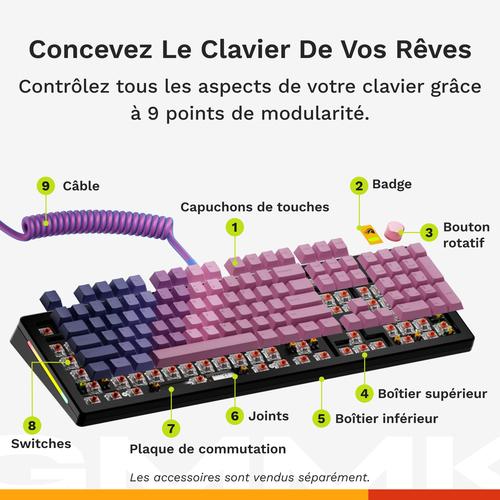 Glorious Gaming GMMK 3 HE 100% Prebuilt toetsenbord Gamen USB QWERTY Amerikaans Engels Zwart - Image 10