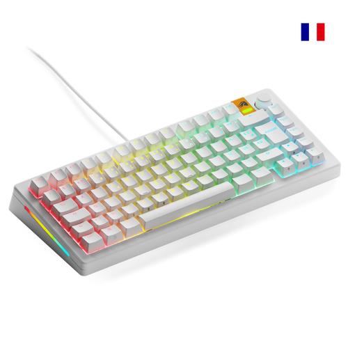 Glorious Gaming GMMK 3 HE 75% Prebuilt toetsenbord Gamen USB AZERTY Frans Wit - Image 2