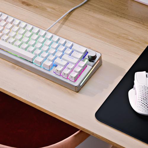 Glorious Gaming GMMK 3 PRO 65% Prebuilt toetsenbord Gamen USB QWERTY Amerikaans Engels Zilver - Image 8