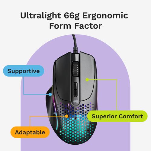 Glorious Gaming Model IV2 Wired muis Gamen Rechtshandig USB Type-A Optisch 26000 DPI - Image 9