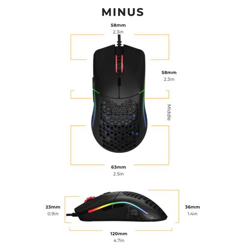 Glorious Gaming Model O- muis Gamen Rechtshandig USB Type-A Optisch 3200 DPI - Image 8