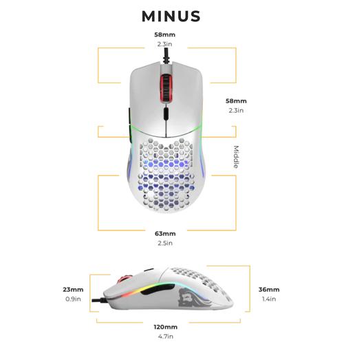 Glorious Gaming Model O- muis Gamen Rechtshandig USB Type-A Optisch 3200 DPI - Image 9