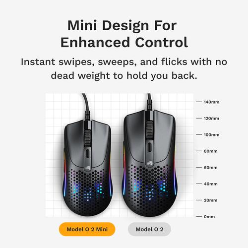 Glorious Gaming Model O 2 Mini muis Gamen Rechtshandig USB Type-A Optisch 26000 DPI - Image 7