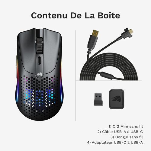 Glorious Gaming Model O 2 Mini Wireless muis Gamen Rechtshandig RF-draadloos + Bluetooth Optisch 26000 DPI - Image 9