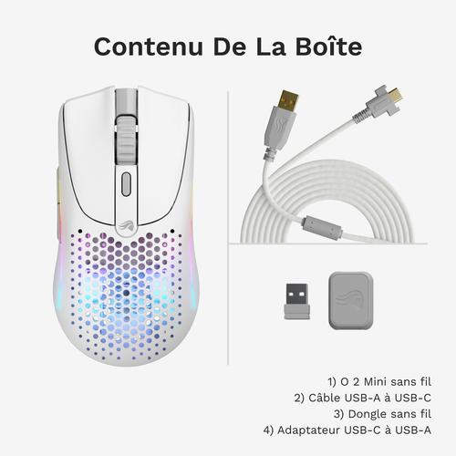 Glorious Gaming Model O 2 Mini Wireless muis Gamen Rechtshandig RF-draadloos + Bluetooth Optisch 26000 DPI - Image 8