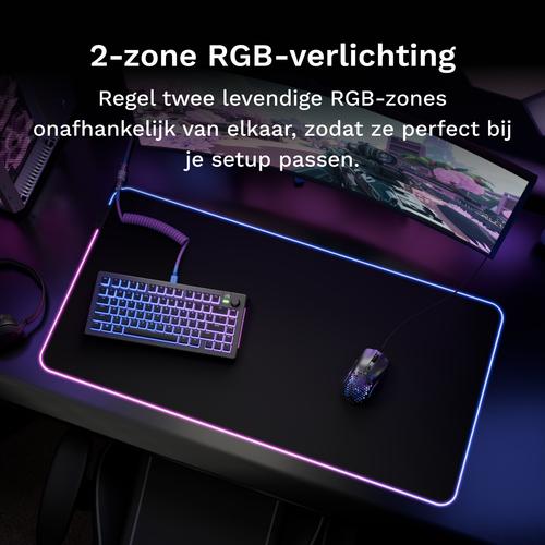 Glorious Gaming Mouse Pad GMP 2 GLED - Groot verlengd - Image 6