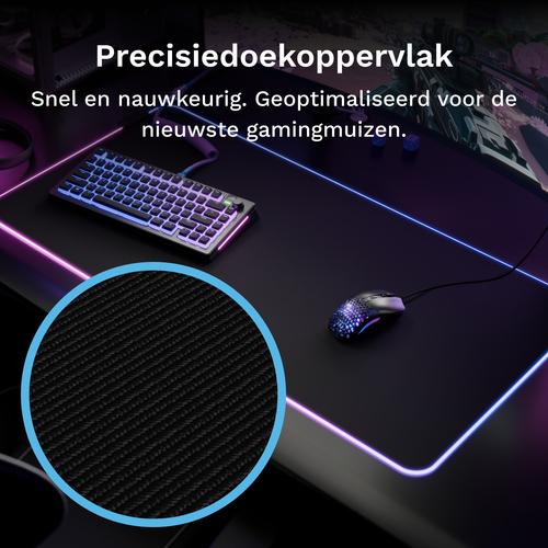 Glorious Gaming Mouse Pad GMP 2 GLED - Groot verlengd - Image 8
