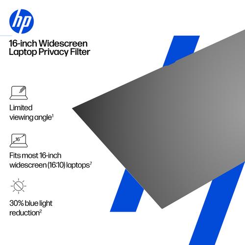 HP 16-inch Widescreen Laptop Privacy Filter - Image 2
