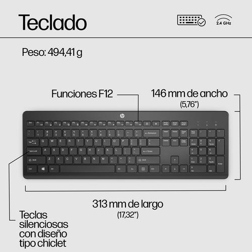 HP 230 draadloos toetsenbord - Image 5