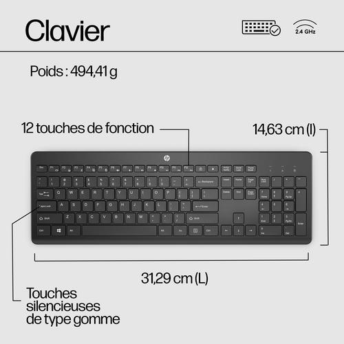 HP 230 draadloos toetsenbord - Image 2
