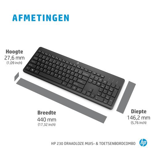HP 230 draadloze muis- en toetsenbordcombo - Image 5