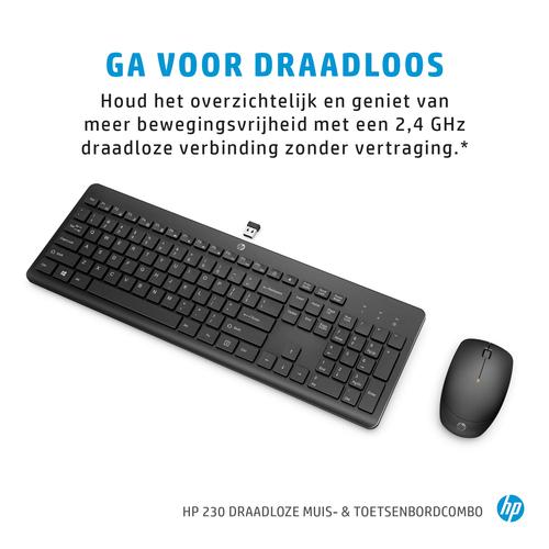 HP 230 draadloze muis- en toetsenbordcombo - Image 4