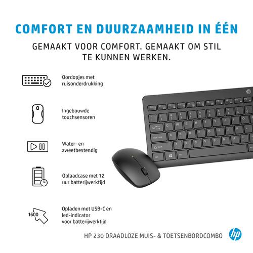 HP 230 draadloze muis- en toetsenbordcombo - Image 6