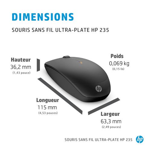 HP 235 Slim draadloze muis - Image 5