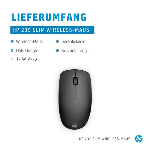 HP 235 Slim draadloze muis - Image 8