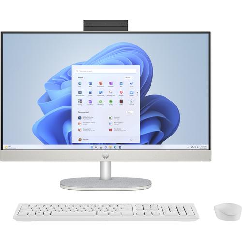 HP 24-cr1955nd Intel Core Ultra 5 125U 60,5 cm (23.8") 1920 x 1080 Pixels Alles-in-één-pc 16 GB DDR5-SDRAM 512 GB SSD Windows 11 Home Wi-Fi 6 (802.11ax) Wit - Image 1