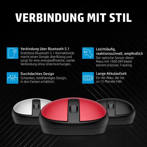 HP 240 Bluetooth-muis, Lunar White - Image 10