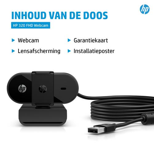 HP 320 FHD-webcam - Image 2