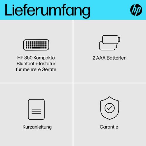 HP 350 Compact Multi-Device Bluetooth Keyboard - Image 5