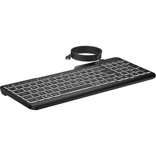 HP 405 backlit toetsenbord met kabel voor meerdere apparaten - Image 10
