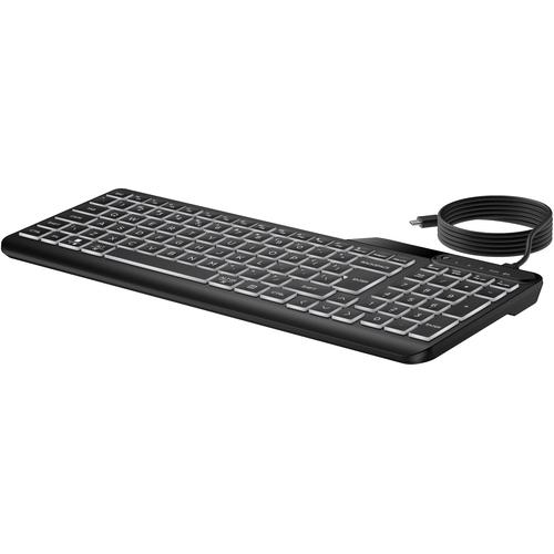 HP 405 backlit toetsenbord met kabel voor meerdere apparaten - Image 6