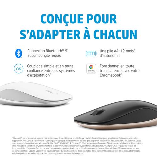 HP 410 Slim Silver Bluetooth-muis - Image 9