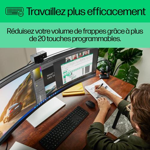 HP 450 programmeerbaar draadloos toetsenbord - Image 2