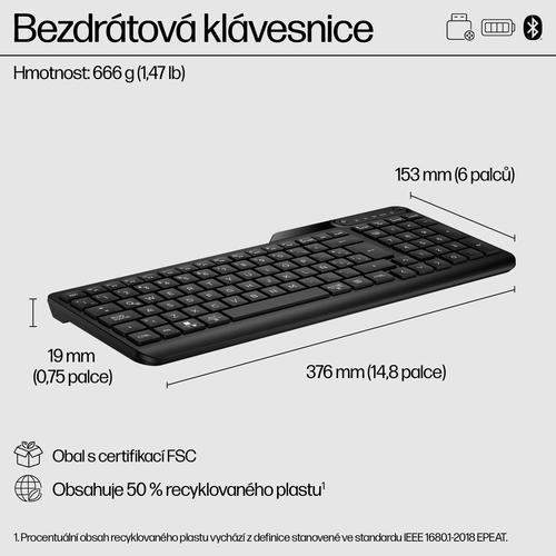 HP 475 dual-mode draadloos toetsenbord - Image 4