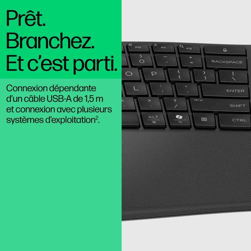 HP 480 Comfort Wired-toetsenbord - Image 4