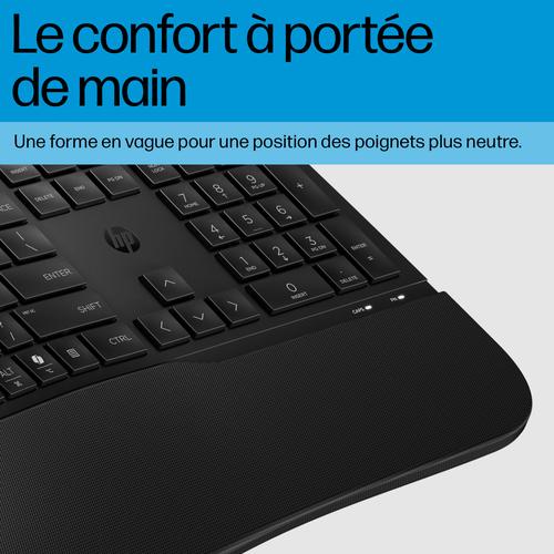 HP 485 CFT WD KBD toetsenbord Kantoor USB Zwart - Image 2