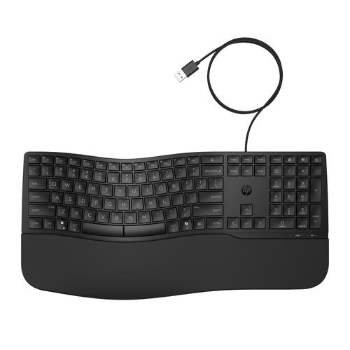 HP 485 CFT WD KBD toetsenbord Kantoor USB Zwart - Image 7