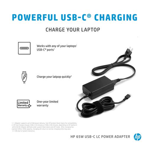 HP 65 W USB-C LC-voedingsadapter - Image 7
