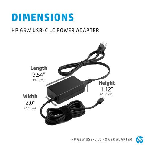 HP 65 W USB-C LC-voedingsadapter - Image 8