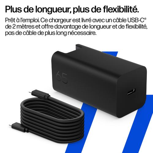 HP 65W Gallium Nitride Wall Charger EURO SmartBuy netvoeding & inverter - Image 9