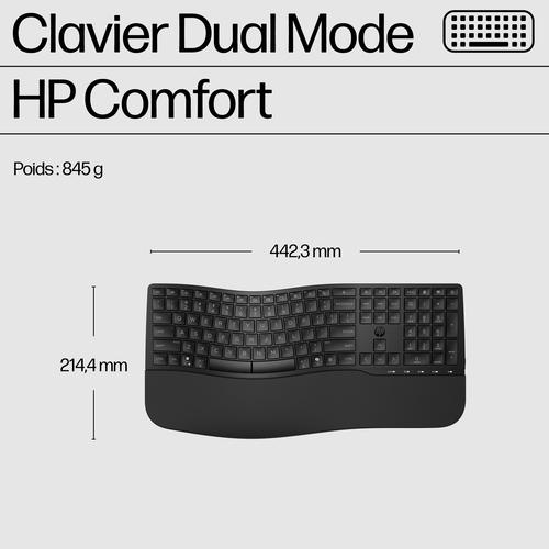 HP 680 Comfort dual-mode toetsenbord en muis combi - Image 4