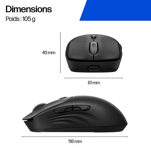 HP 705 Rechargeable Wireless Mouse EMEA muis - Image 2