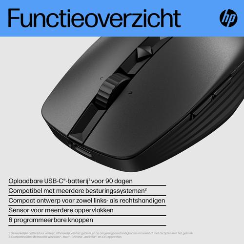 HP 710 oplaadbare, stille muis - Image 9