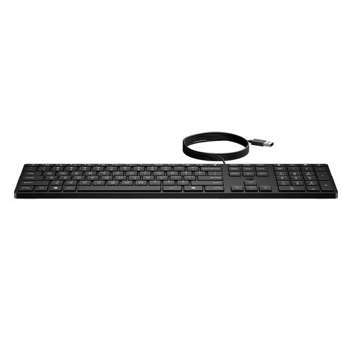 HP 9SR37UT#AC0 toetsenbord Kantoor USB Zwart - Image 1