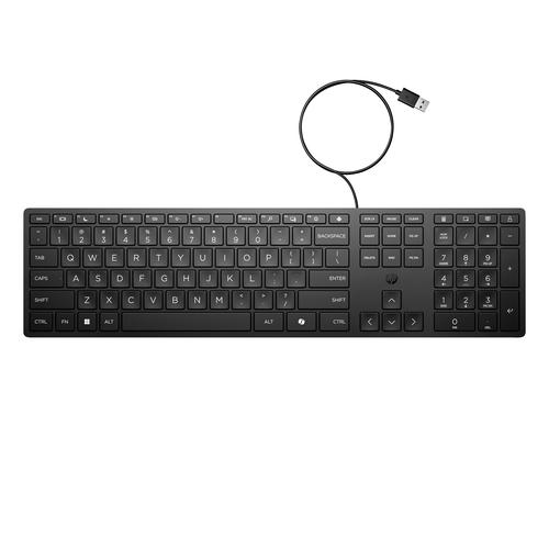 HP 9SR37UT#AC0 toetsenbord Kantoor USB Zwart - Image 4