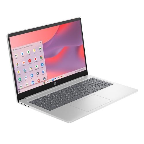 HP Chromebook 15a-nb0240nd Intel® Core™ i3 i3-N305 39,6 cm (15.6") Full HD 8 GB LPDDR5-SDRAM 128 GB UFS Wi-Fi 6E (802.11ax) ChromeOS Zilver - Image 9