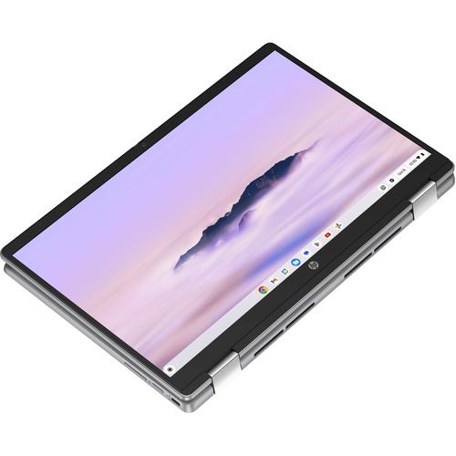HP Chromebook x360 14b-cd0075nd Intel® Core™ i3 i3-N305 35,6 cm (14") Touchscreen Full HD 8 GB LPDDR5-SDRAM 256 GB Flash Wi-Fi 6 (802.11ax) ChromeOS Zilver - Image 10
