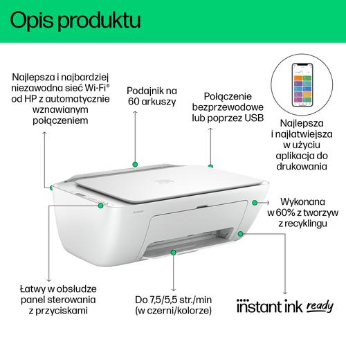 HP DeskJet 2810e Draadloos All-in-One Kleur Printer, Kopieerapparaat, scanner - Image 8