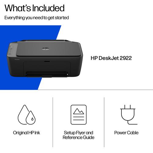 HP DeskJet 2922 Draadloos All-in-One Kleur Printer - Image 6