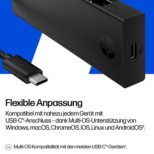 HP draagbare USB-C-hub - Image 3
