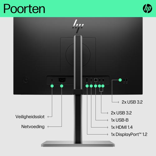 HP E-Series E22 G5 FHD-monitor - Image 2