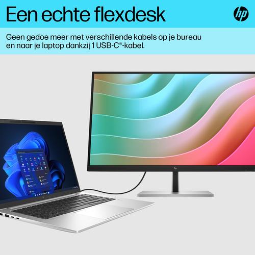HP E-Series E27k G5 4K USB C-monitor - Image 2
