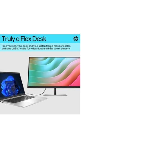 HP E-Series E27k G5 4K USB C-monitor - Image 8