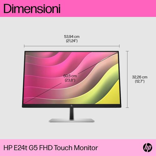 HP E24t G5 FHD Touch Monitor - Image 8