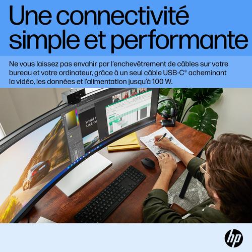 HP E45c G5 DQHD Curved Monitor - Image 5