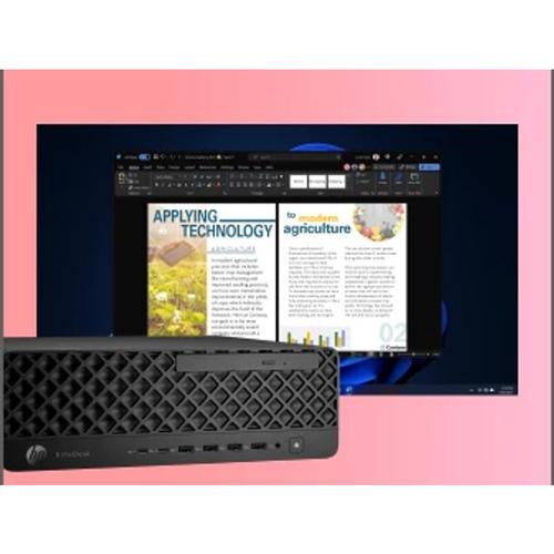 HP EliteDesk 8 SFF G1i AI Intel Core Ultra 7 265 16 GB DDR5-SDRAM 512 GB SSD Windows 11 Pro PC AI PC Zwart - Image 2